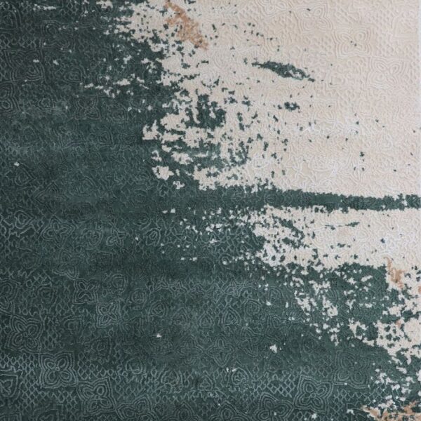 MD-215 Green Hand Knotted Rug