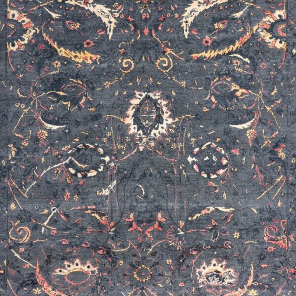 MN-74 Grey Hand Knotted Rug