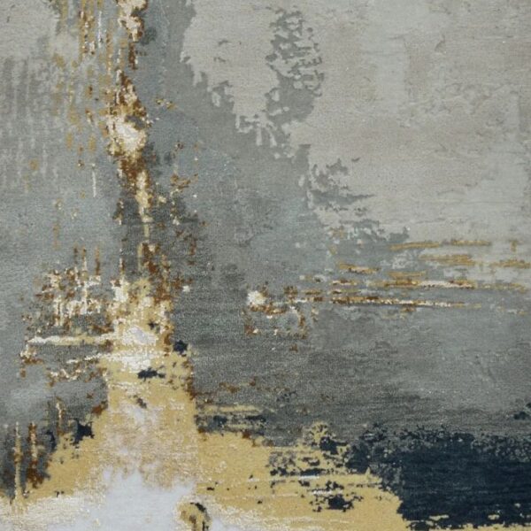 3745-Runeer Grey Hand Knotted Rug