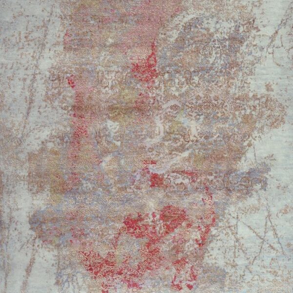 AP-01 Red Hand Knotted Rug
