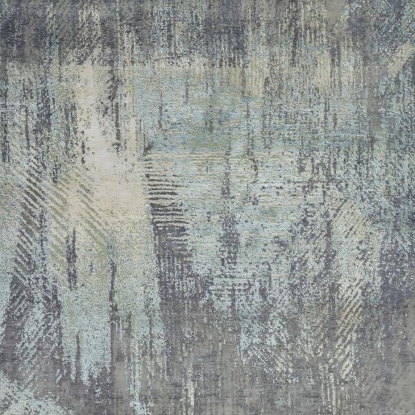 MD-33-B Grey Hand Knotted Rug