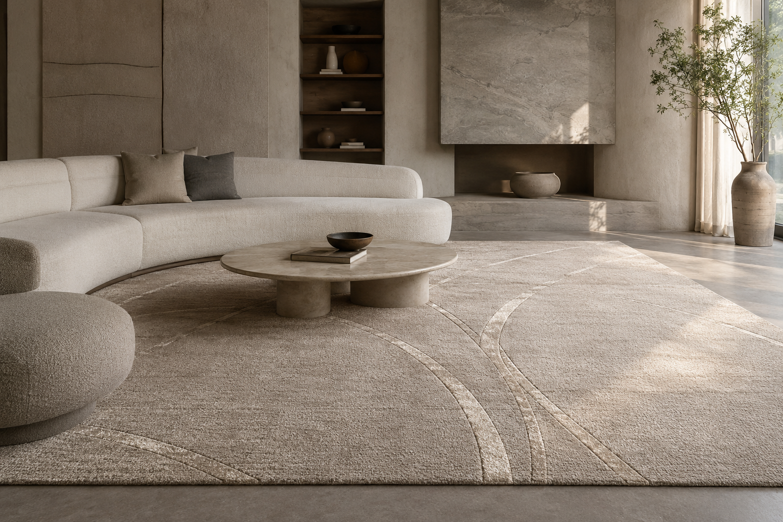 "The Quiet Luxury Essential: Why Designers Prefer Wool and Bamboo Silk Blends" The term "quiet luxury" gets tossed around a lot in contemporary interior design, but its true essence isn’t about a look—it’s about a feeling. It is the understated confidence of materials that don't need to shout to be noticed. In premium Indian interior design, this philosophy has found its ultimate expression on the floor. When leading interior architects design high-end, gallery-inspired spaces, they consistently bypass synthetic alternatives and even pure silk in favor of a specific textile pairing: the New Zealand wool and bamboo silk blend. Here is an insider look into why this specific blend has become the definitive foundation for the modern luxury home. 1. The Dynamic Interplay of Light and Matte If you look at a pure wool rug, it has a beautiful, rich, low-sheen texture. It absorbs light, giving a space a grounded and cozy foundation. On the other end of the spectrum, pure silk reflects light intensely, creating a high-gloss finish that can sometimes overwhelm minimalist or contemporary furniture. By blending the two, artisans create a canvas that interacts dynamically with natural light. The Wool provides a dense, matte backdrop. The Bamboo Silk is used to highlight specific design lines, geometric paths, or abstract gradients. As the sun moves across your living room throughout the day, the bamboo silk accents catch the light, causing the pattern to subtly shift and shimmer while the wool keeps the overall look sophisticated and restrained. It gives the rug a mesmerizing, three-dimensional depth. 2. Uncompromising Durability Meets Visual Softness Luxury living rooms are meant to be lived in, not just admired from afar. This is where pure silk often fails the practicality test; it is incredibly delicate, prone to staining, and easily crushed under foot traffic or heavy furniture. New Zealand wool is the workhorse of the luxury textile world. Its fibers possess a natural, spring-like elasticity that shrugs off heavy foot traffic and bounces back after being compressed by heavy coffee tables or sofas. Furthermore, wool fibers contain a natural coating of lanolin, making them inherently resistant to dirt, dust, and minor spills. By anchoring bamboo silk into a sturdy wool matrix, designers get the best of both worlds: a rug that looks like a fragile masterpiece but performs with the rugged resilience required for a bustling living room. 3. The Sensory Experience Underfoot Quiet luxury relies heavily on tactile feedback. The moment you step onto a wool and bamboo silk blend, the difference is instantly noticeable. New Zealand wool offers a plush, structured, and grounding warmth. Interwoven with this structure are the ultra-fine, incredibly smooth fibers of bamboo silk, which mimic the cool, decadent softness of traditional mulberry silk. This high-low texture variation creates a comforting sensory experience underfoot that synthetic materials simply cannot replicate. 4. An Eco-Conscious Choice for Modern Living Today's luxury consumer cares deeply about the story behind their decor. Both components of this blend speak directly to the values of sustainable, slow luxury: New Zealand Wool: A completely natural, biodegradable, and renewable resource shorn from sheep grazing on sustainable pastures. Bamboo Silk: A cellulose fiber harvested from easily renewable, fast-growing bamboo stalks. It offers the exact visual and tactile benefits of traditional silk without the heavy environmental footprint or ethical concerns associated with sericulture. How Designers Use the Blend to Define a Room When specifying a blend for a living room, designers look closely at the percentage mix to match the room's purpose: Blend Ratio Ideal For Visual Effect 70% Wool / 30% Bamboo Silk High-traffic living areas, under heavy dining tables Matte dominance with subtle, elegant linework highlights. 50% Wool / 50% Bamboo Silk Formal formal lounges, master bedrooms A highly dramatic, fluid canvas with striking contrasts between matte and sheen. The Final Verdict A home that embodies quiet luxury doesn't rely on flashy decor to impress; it relies on superior craftsmanship and materials that age beautifully over time. Investing in a New Zealand wool and bamboo silk blend guarantees a piece that anchors your architecture, handles the realities of daily life, and delivers art gallery aesthetics directly to your floor. Ready to experience the texture of true quiet luxury? Explore our curated collections of architectural blends at Resha Rugs.